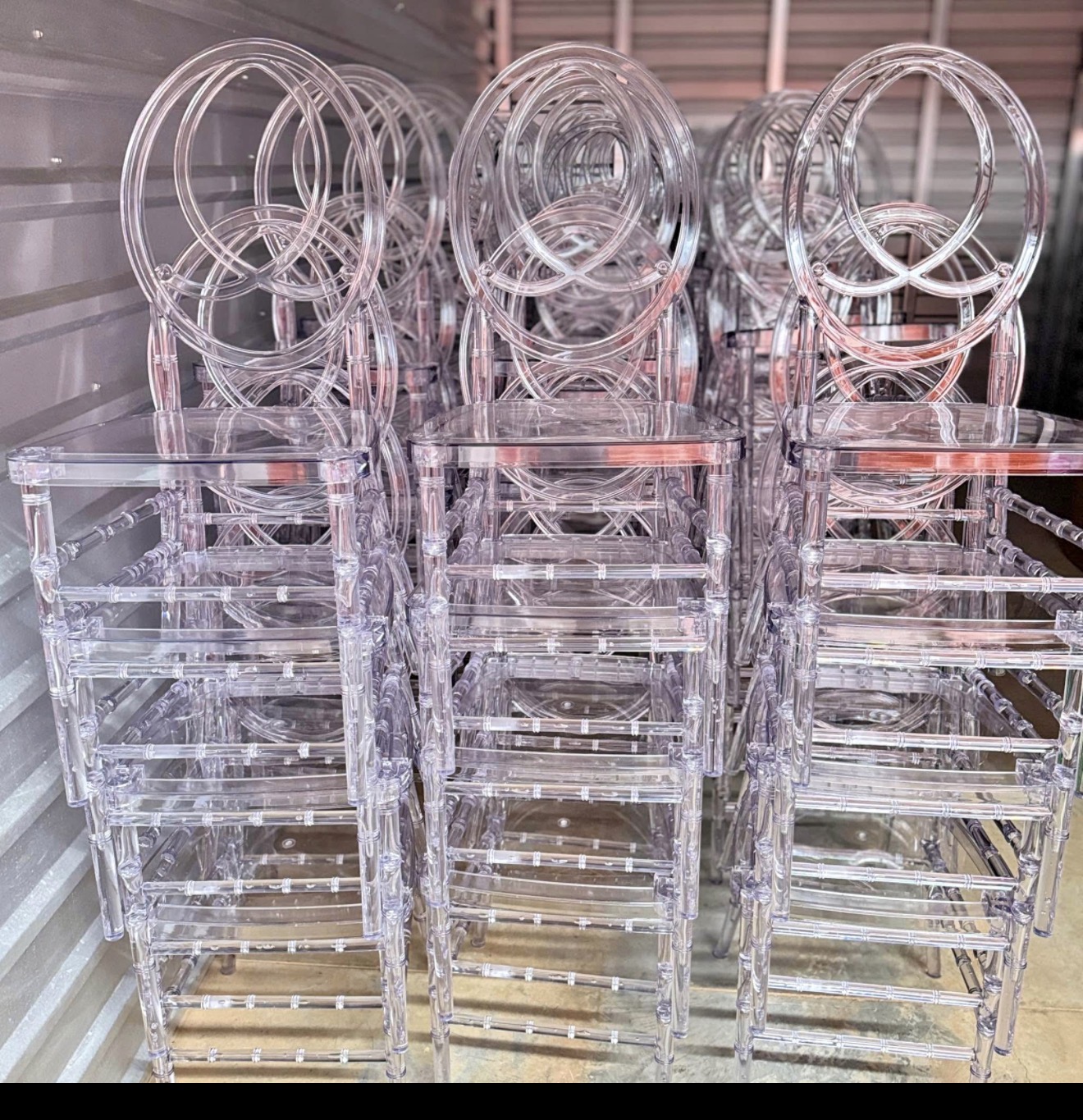 Clear Acrylic (Ghost) Chairs